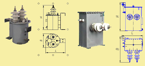 ОМ 0,63 ÷ 1,25/10 кВА   